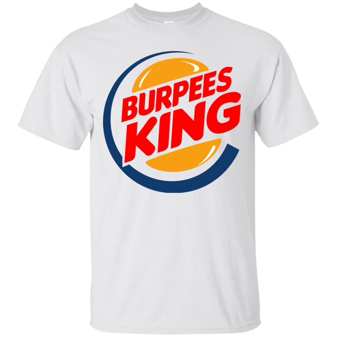 T-Shirts White / Small Burpees King T-Shirt