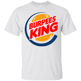 T-Shirts White / Small Burpees King T-Shirt