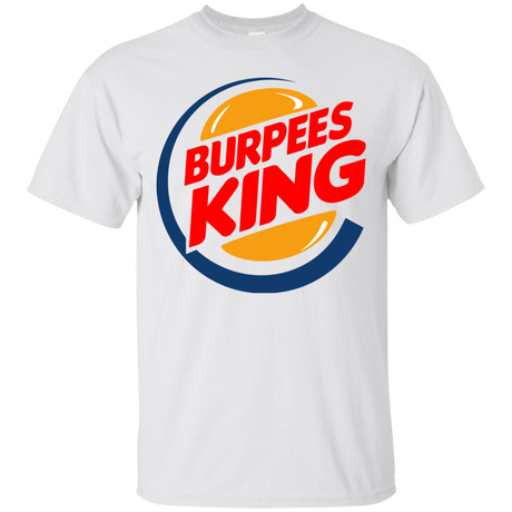 T-Shirts White / Small Burpees King T-Shirt