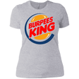 T-Shirts Heather Grey / X-Small Burpees King Women's Premium T-Shirt