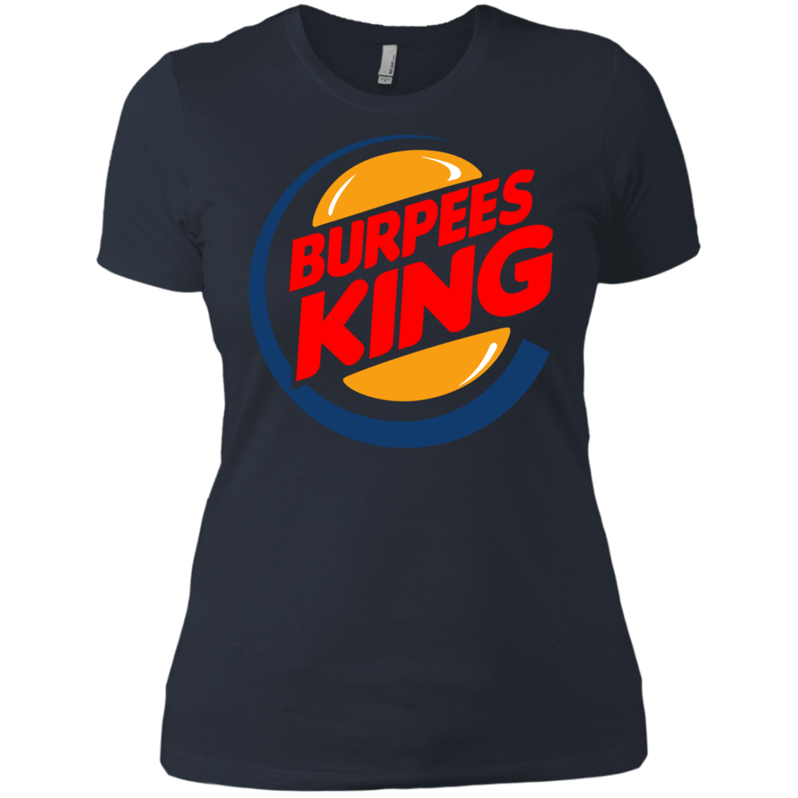 T-Shirts Indigo / X-Small Burpees King Women's Premium T-Shirt