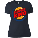 T-Shirts Indigo / X-Small Burpees King Women's Premium T-Shirt