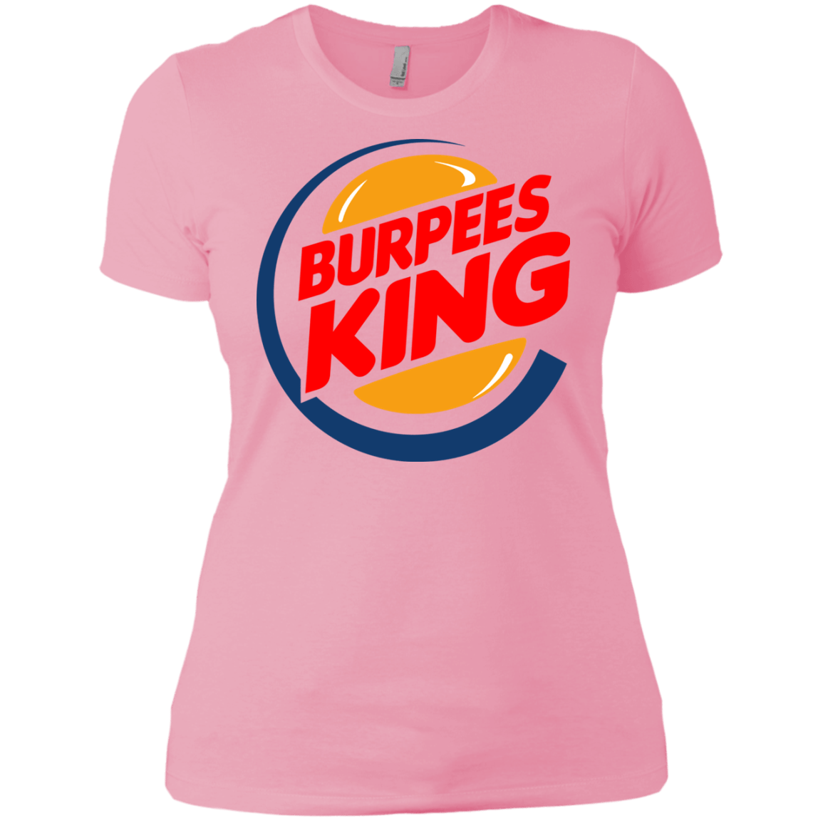 T-Shirts Light Pink / X-Small Burpees King Women's Premium T-Shirt