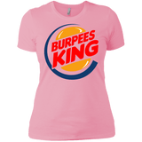 T-Shirts Light Pink / X-Small Burpees King Women's Premium T-Shirt
