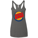 T-Shirts Premium Heather / X-Small Burpees King Women's Triblend Racerback Tank