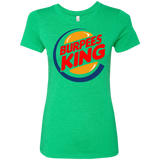 T-Shirts Envy / Small Burpees King Women's Triblend T-Shirt