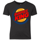 T-Shirts Vintage Black / YXS Burpees King Youth Triblend T-Shirt