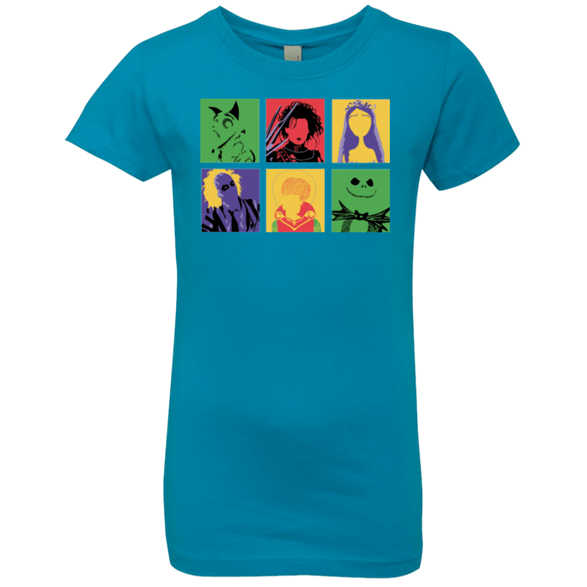 T-Shirts Turquoise / YXS Burton Pop Girls Premium T-Shirt