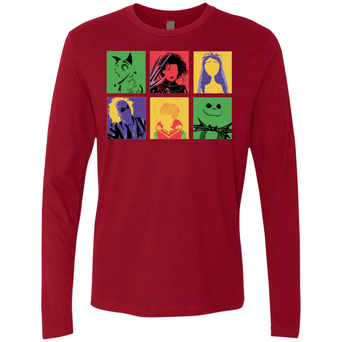 T-Shirts Cardinal / Small Burton Pop Men's Premium Long Sleeve