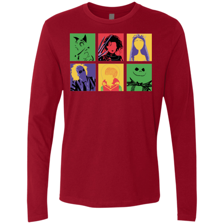 T-Shirts Cardinal / Small Burton Pop Men's Premium Long Sleeve