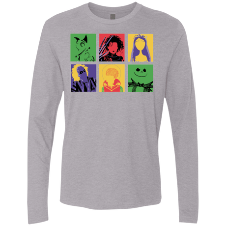 T-Shirts Heather Grey / Small Burton Pop Men's Premium Long Sleeve