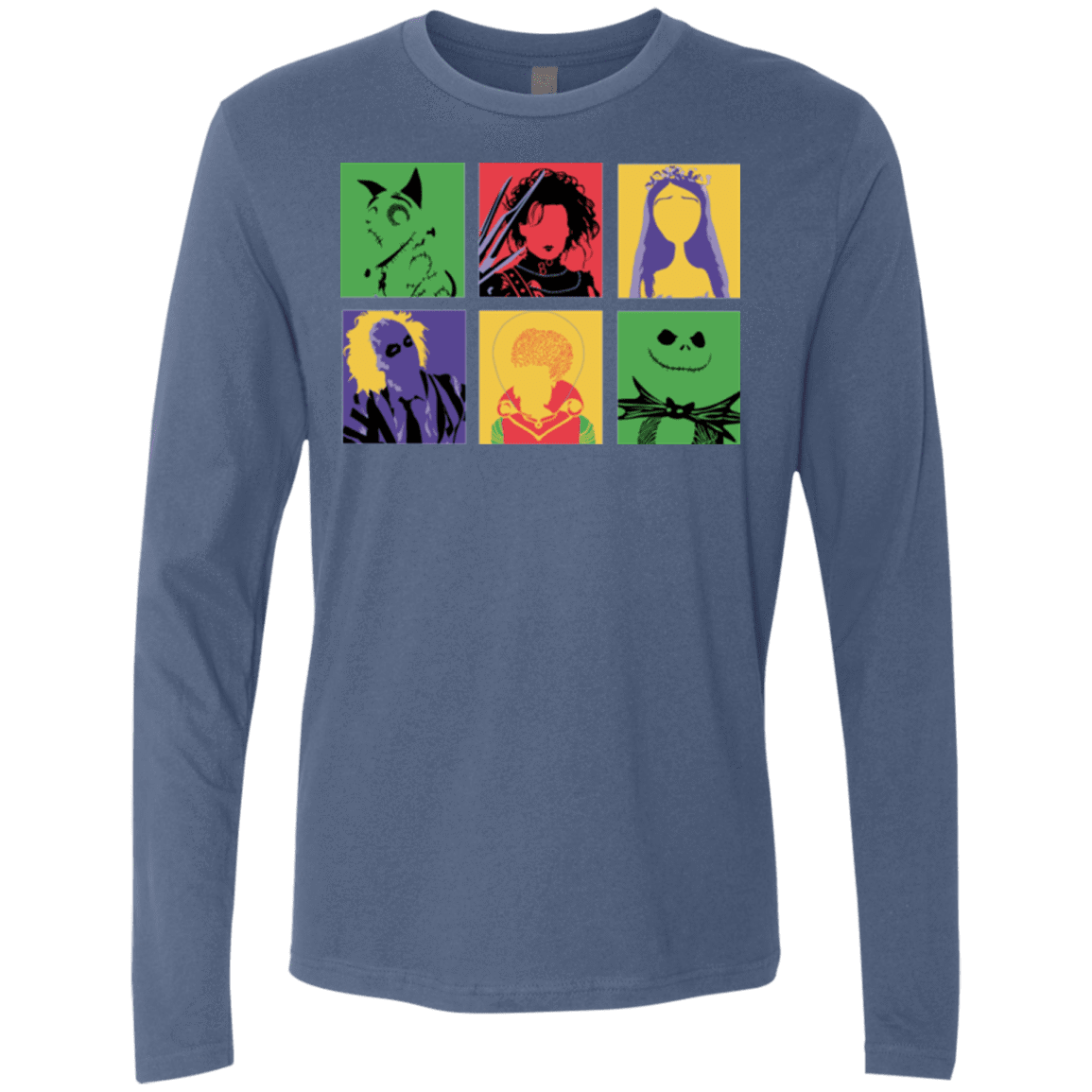 T-Shirts Indigo / Small Burton Pop Men's Premium Long Sleeve