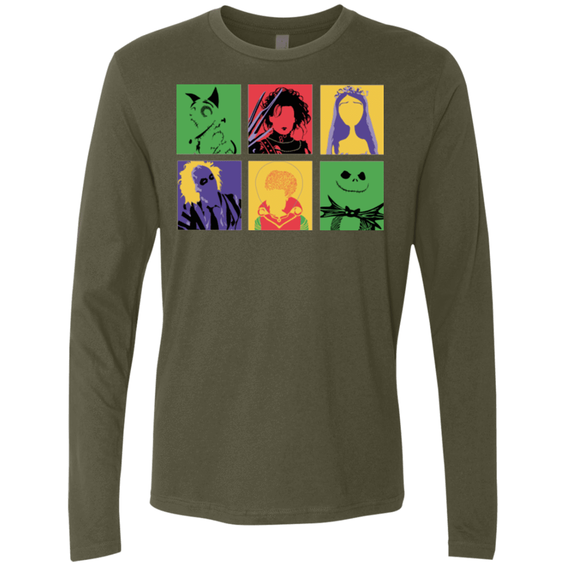 T-Shirts Military Green / Small Burton Pop Men's Premium Long Sleeve