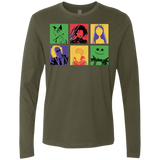 T-Shirts Military Green / Small Burton Pop Men's Premium Long Sleeve