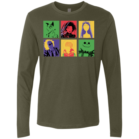 T-Shirts Military Green / Small Burton Pop Men's Premium Long Sleeve
