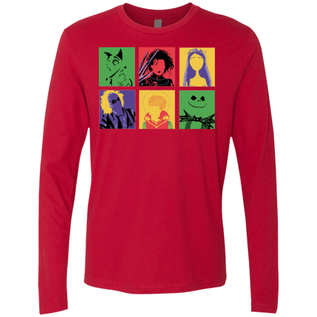 T-Shirts Red / Small Burton Pop Men's Premium Long Sleeve