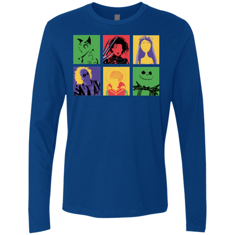T-Shirts Royal / Small Burton Pop Men's Premium Long Sleeve