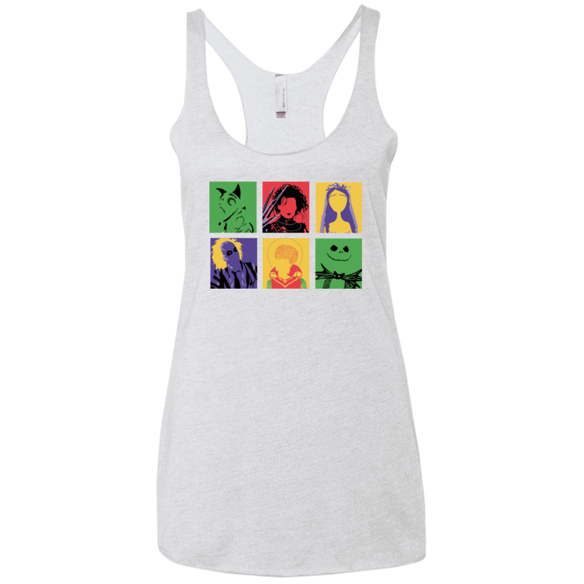 T-Shirts Heather White / X-Small Burton Pop Women's Triblend Racerback Tank