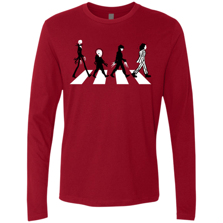 T-Shirts Cardinal / Small Burton Road Men's Premium Long Sleeve