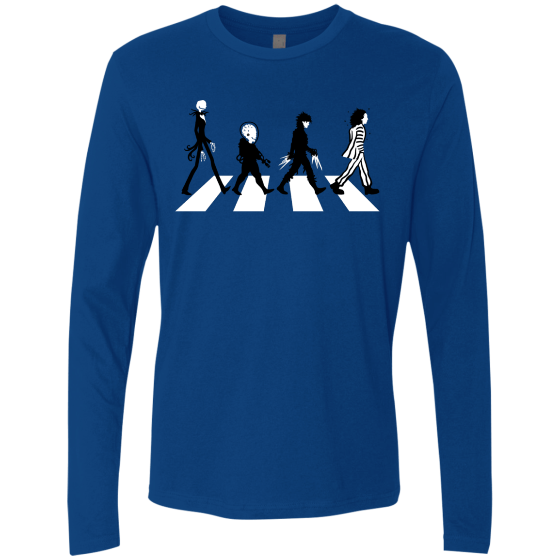 T-Shirts Royal / Small Burton Road Men's Premium Long Sleeve