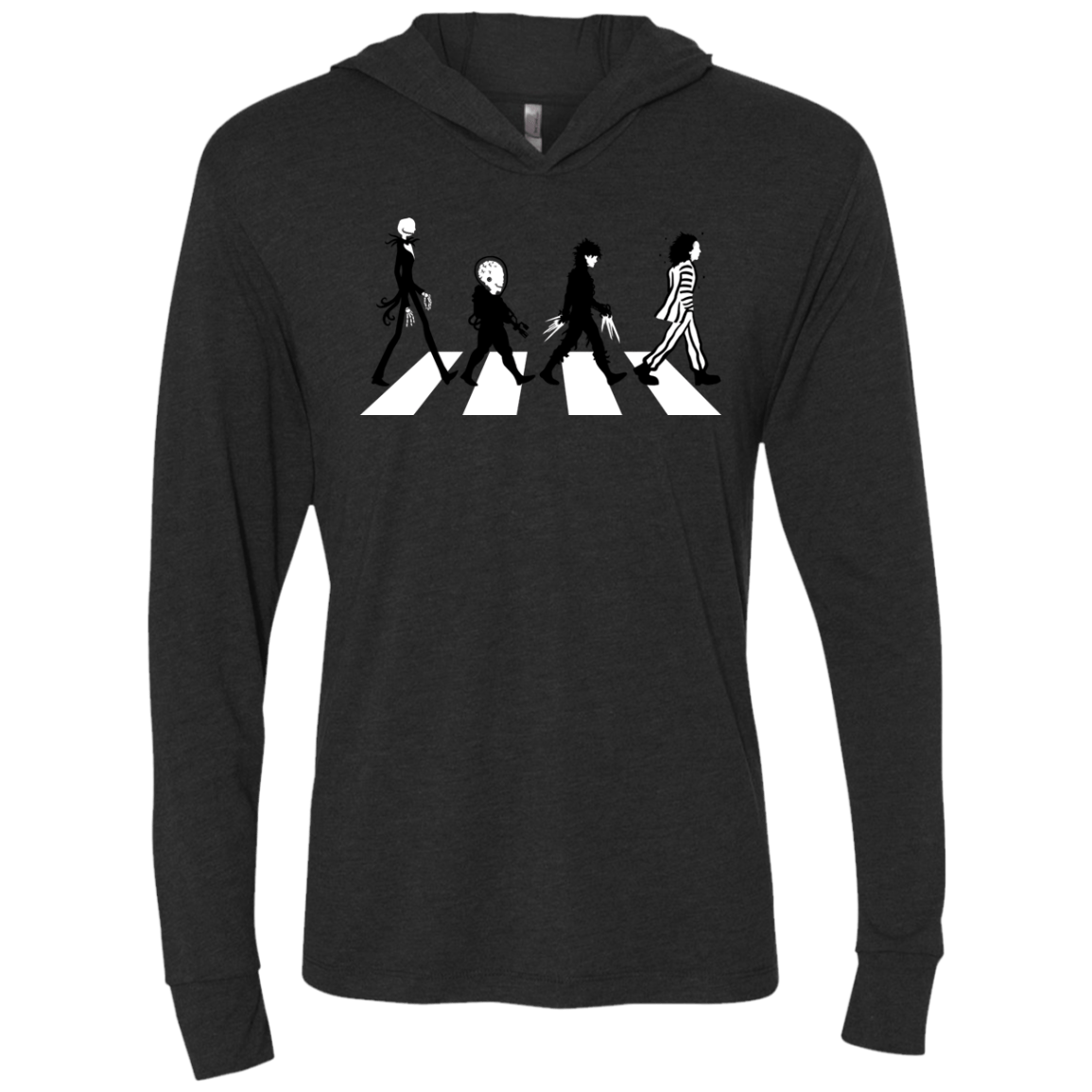 T-Shirts Vintage Black / X-Small Burton Road Triblend Long Sleeve Hoodie Tee