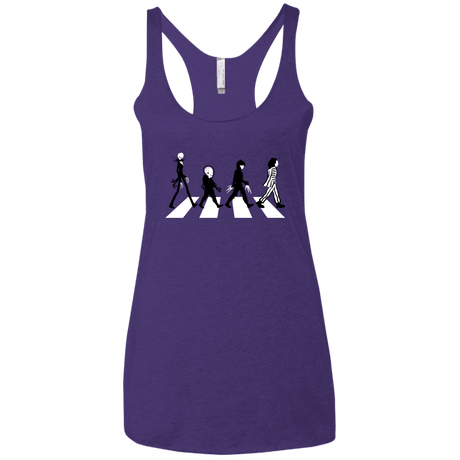 T-Shirts Purple / X-Small Burton Road Women's Triblend Racerback Tank
