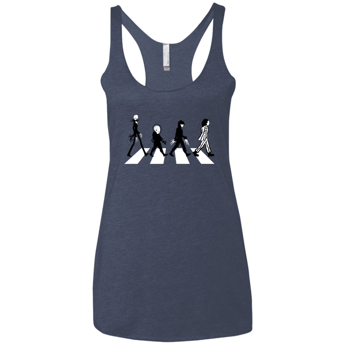 T-Shirts Vintage Navy / X-Small Burton Road Women's Triblend Racerback Tank