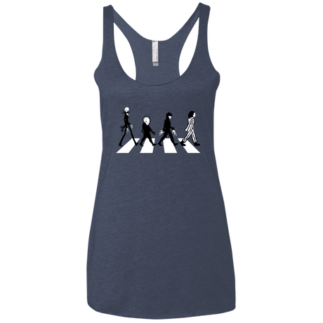 T-Shirts Vintage Navy / X-Small Burton Road Women's Triblend Racerback Tank