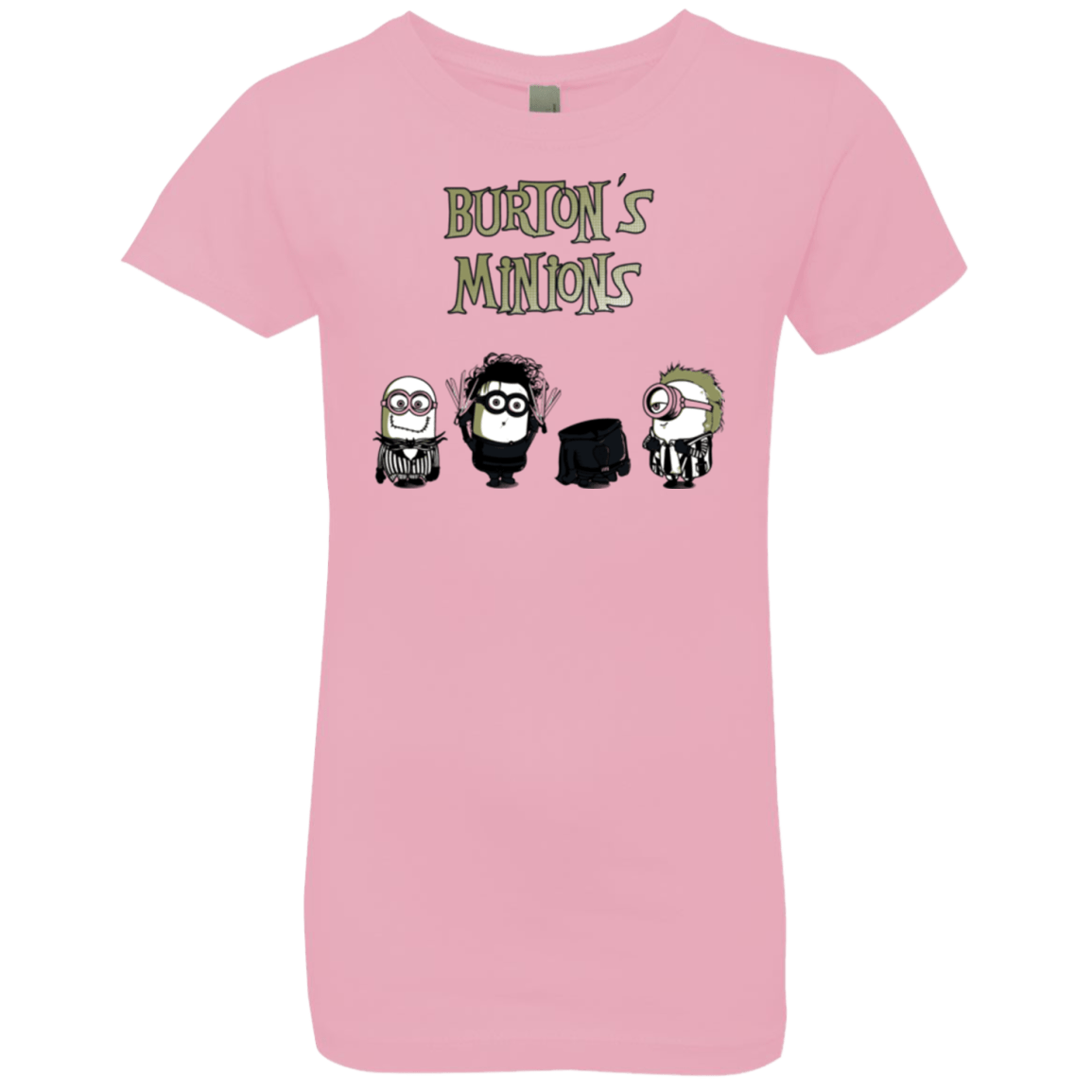 T-Shirts Light Pink / YXS Burton's Minions Girls Premium T-Shirt
