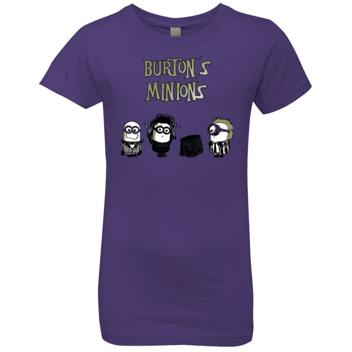 T-Shirts Purple Rush / YXS Burton's Minions Girls Premium T-Shirt