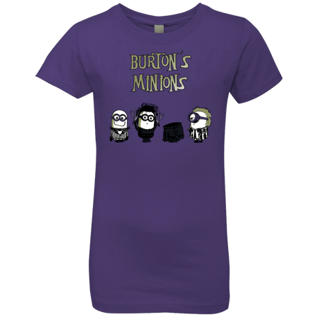 T-Shirts Purple Rush / YXS Burton's Minions Girls Premium T-Shirt