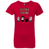 T-Shirts Red / YXS Burton's Minions Girls Premium T-Shirt