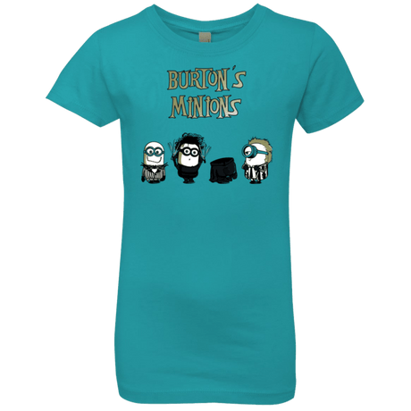 T-Shirts Tahiti Blue / YXS Burton's Minions Girls Premium T-Shirt