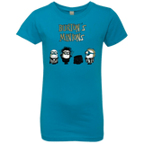T-Shirts Turquoise / YXS Burton's Minions Girls Premium T-Shirt