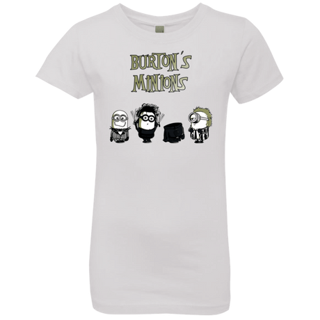 T-Shirts White / YXS Burton's Minions Girls Premium T-Shirt