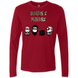 T-Shirts Cardinal / Small Burton's Minions Men's Premium Long Sleeve