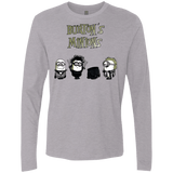 T-Shirts Heather Grey / Small Burton's Minions Men's Premium Long Sleeve