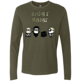 T-Shirts Military Green / Small Burton's Minions Men's Premium Long Sleeve