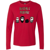 T-Shirts Red / Small Burton's Minions Men's Premium Long Sleeve