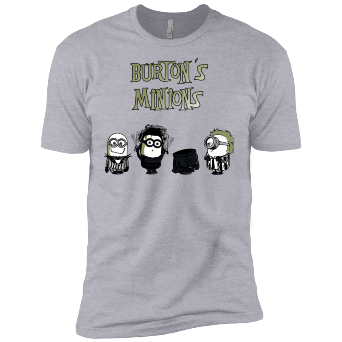 T-Shirts Heather Grey / X-Small Burton's Minions Men's Premium T-Shirt