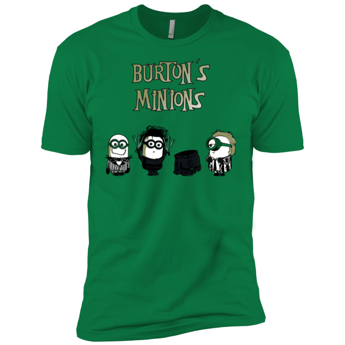 T-Shirts Kelly Green / X-Small Burton's Minions Men's Premium T-Shirt