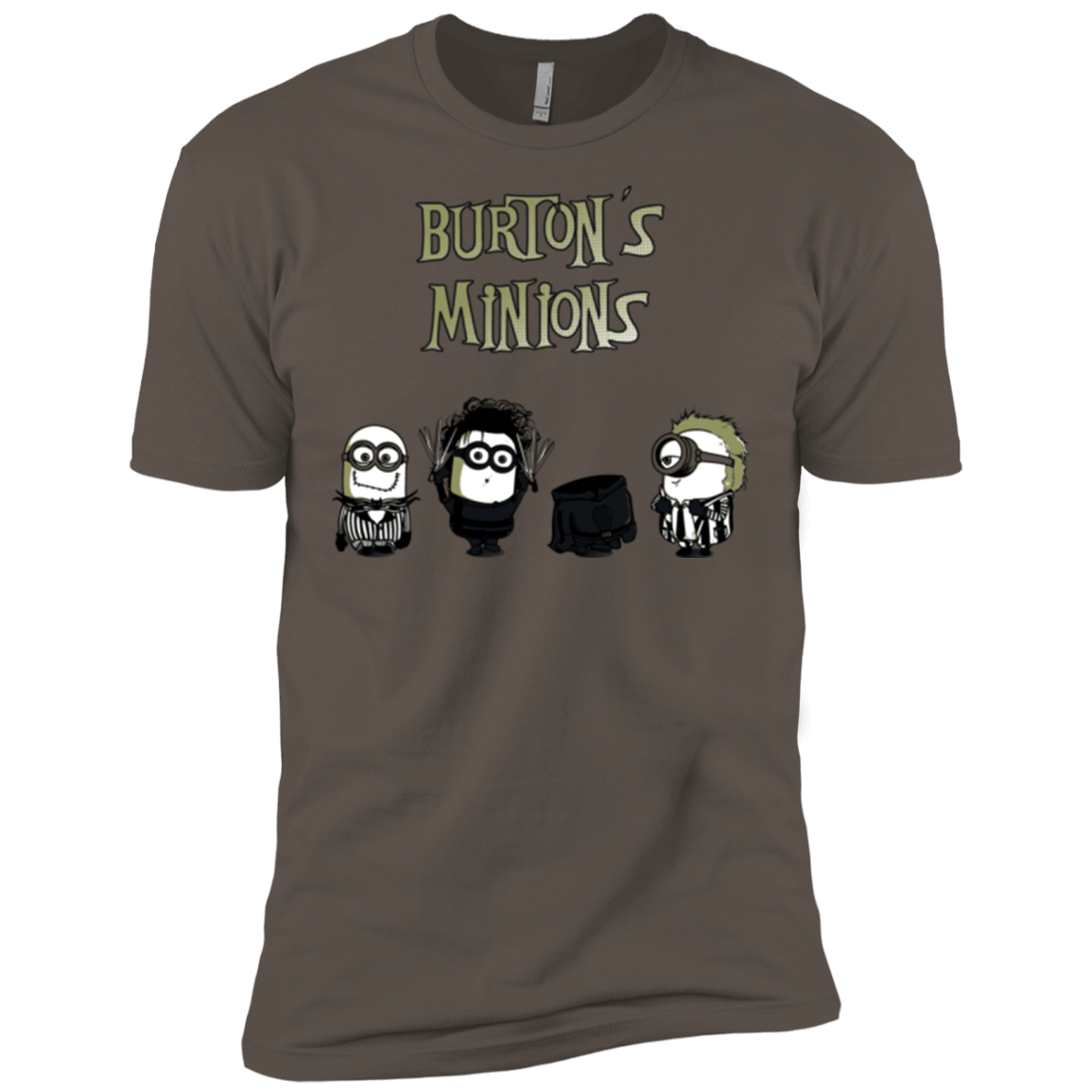 T-Shirts Warm Grey / X-Small Burton's Minions Men's Premium T-Shirt