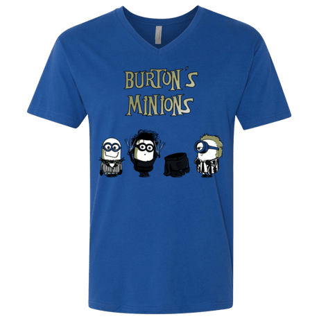 T-Shirts Royal / X-Small Burton's Minions Men's Premium V-Neck