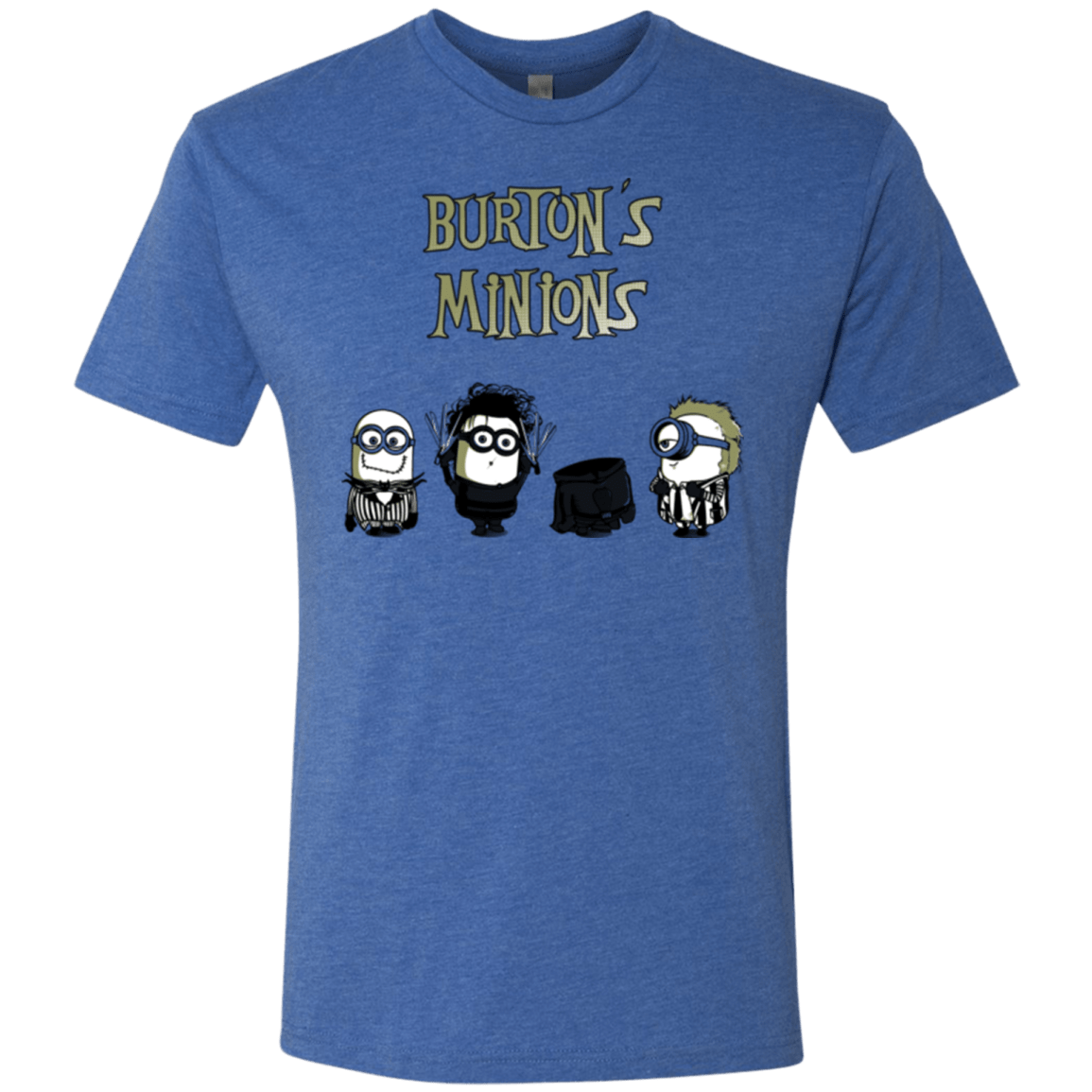 T-Shirts Vintage Royal / Small Burton's Minions Men's Triblend T-Shirt