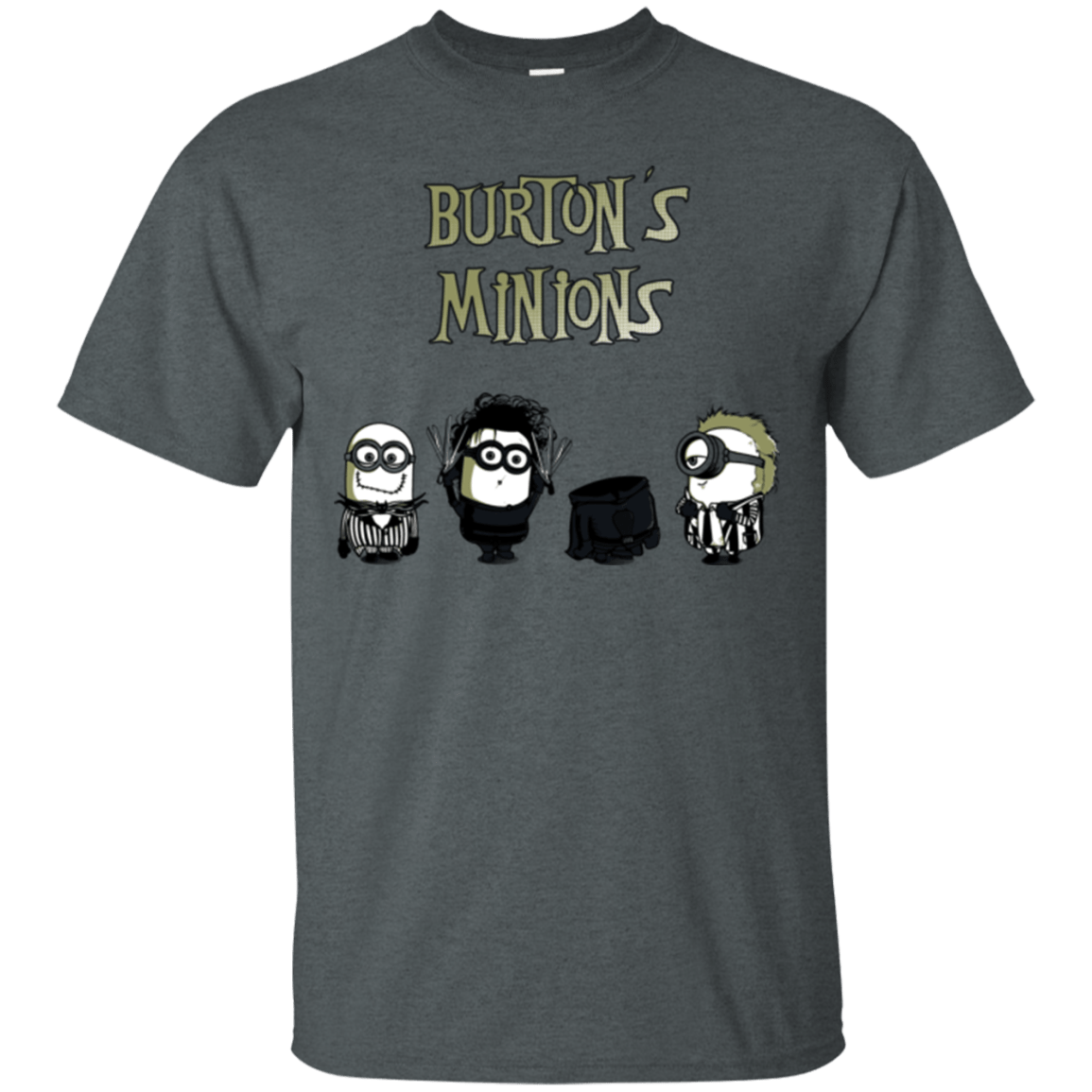 T-Shirts Dark Heather / Small Burton's Minions T-Shirt