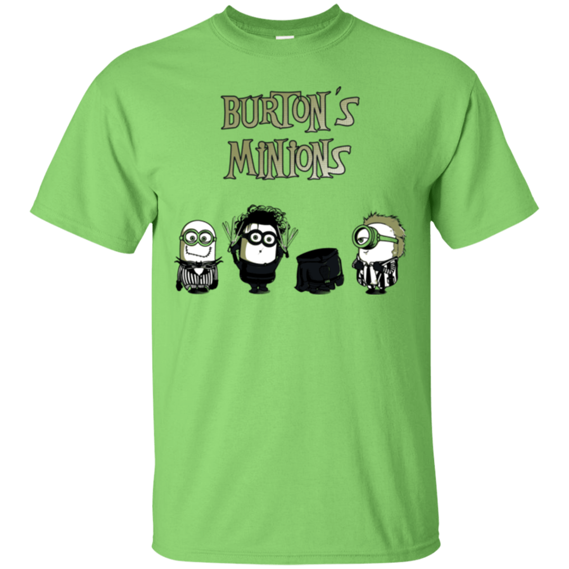 T-Shirts Lime / Small Burton's Minions T-Shirt