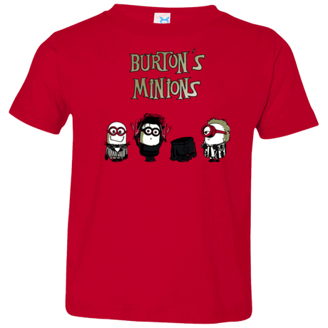 T-Shirts Red / 2T Burton's Minions Toddler Premium T-Shirt