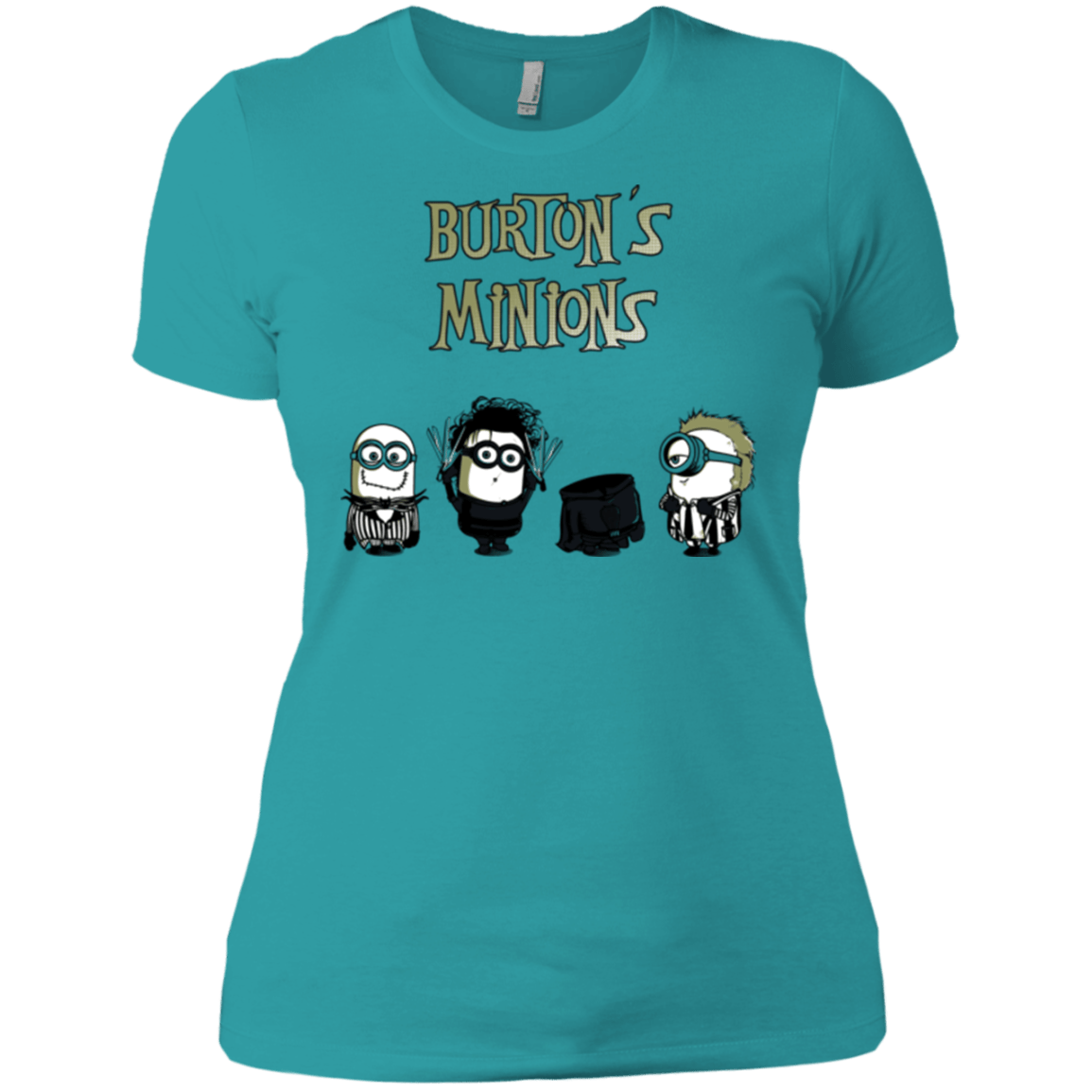 T-Shirts Tahiti Blue / X-Small Burton's Minions Women's Premium T-Shirt