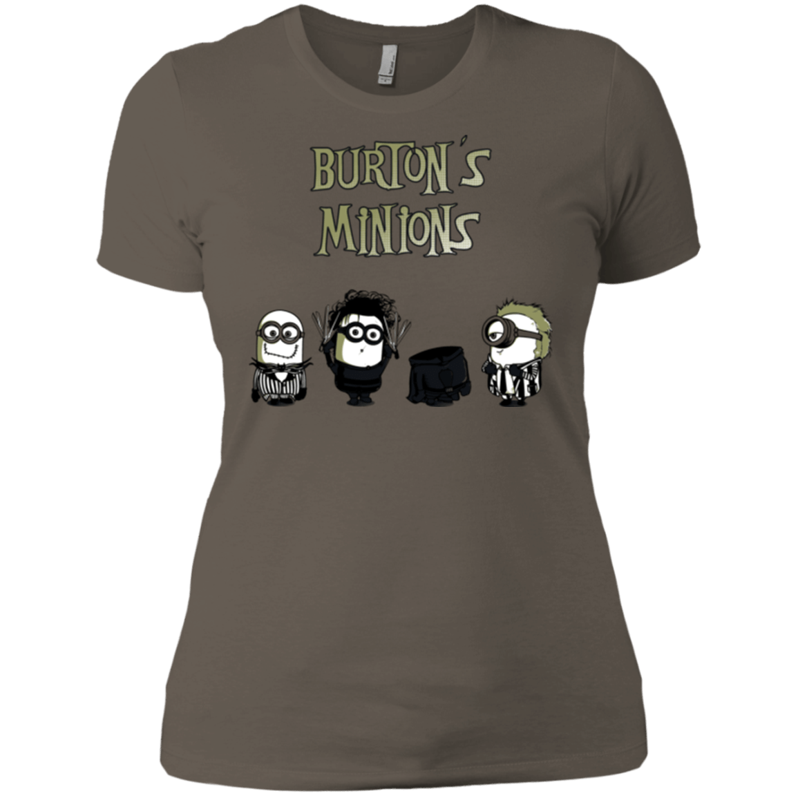 T-Shirts Warm Grey / X-Small Burton's Minions Women's Premium T-Shirt