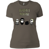T-Shirts Warm Grey / X-Small Burton's Minions Women's Premium T-Shirt